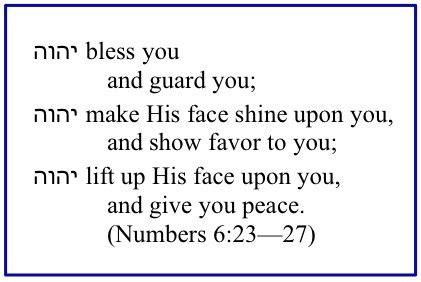 Priestly Blessing